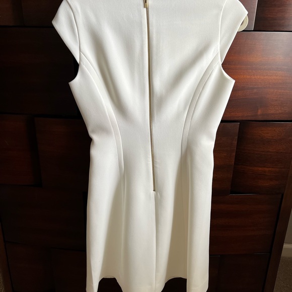 Kate Spade White Dress with Black Bow - Picture 6 of 14